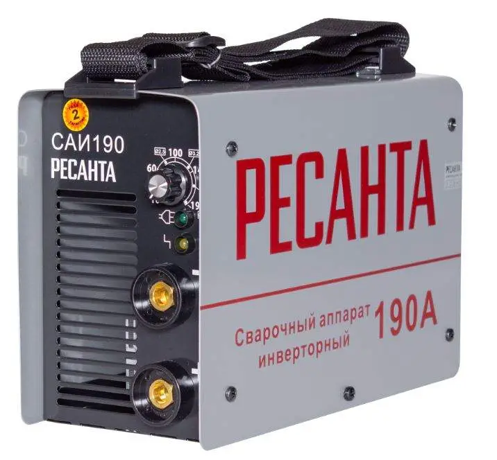 Аппарат сварочный инверторный Ресанта САИ 190