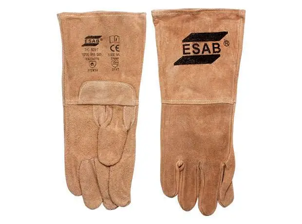 Краги спилковые ESAB TIG SOFT, без подкладки